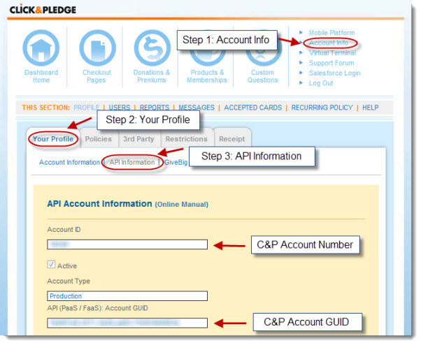Account Info